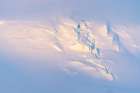 Antarctica, Leith Cove, Paradise Bay, sunset. Art Print